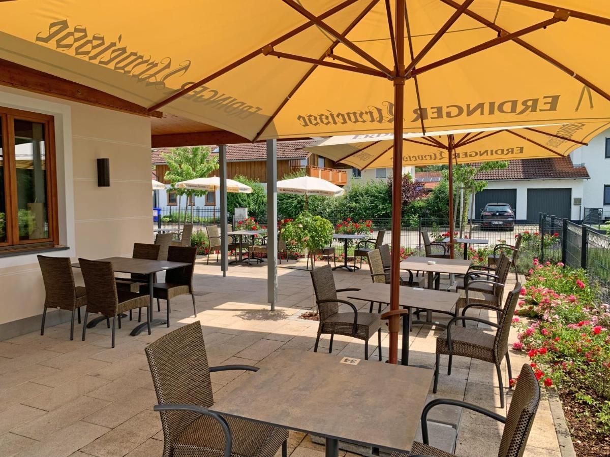Hotel Heimfeld Restaurant Cafe Garching an Der Alz المظهر الخارجي الصورة