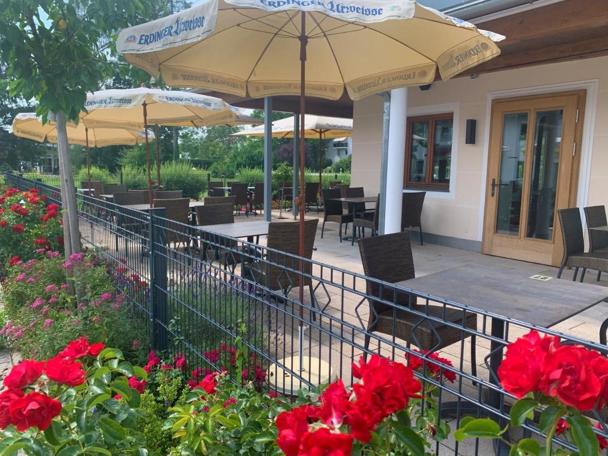 Hotel Heimfeld Restaurant Cafe Garching an Der Alz المظهر الخارجي الصورة