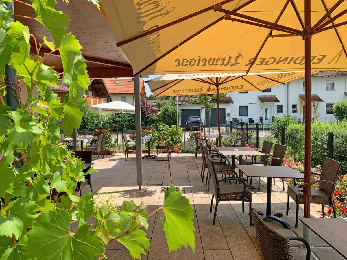 Hotel Heimfeld Restaurant Cafe Garching an Der Alz المظهر الخارجي الصورة