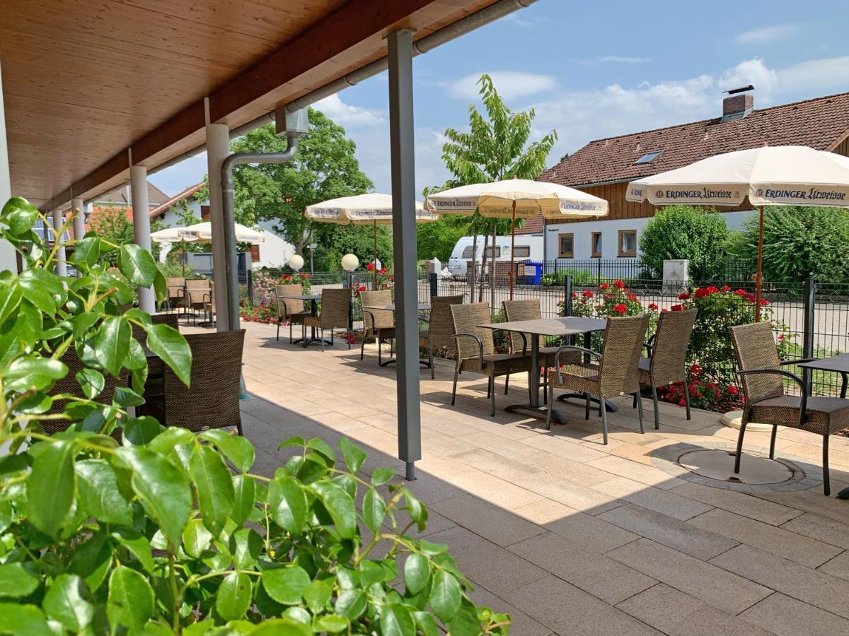 Hotel Heimfeld Restaurant Cafe Garching an Der Alz المظهر الخارجي الصورة